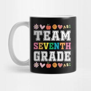 Team 7nd Seventh Grade - 1st Day of School Mug